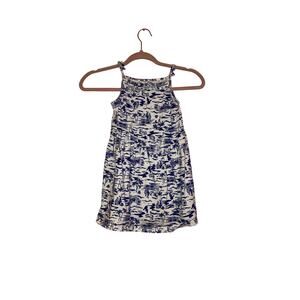 Carter's white and blue summer dress size 5T